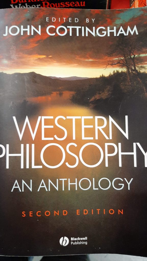 Western Philosophy An Anthology by John Cottingham P Commane